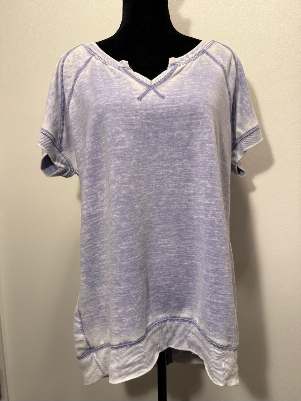 Light Lavender Short-Sleeve